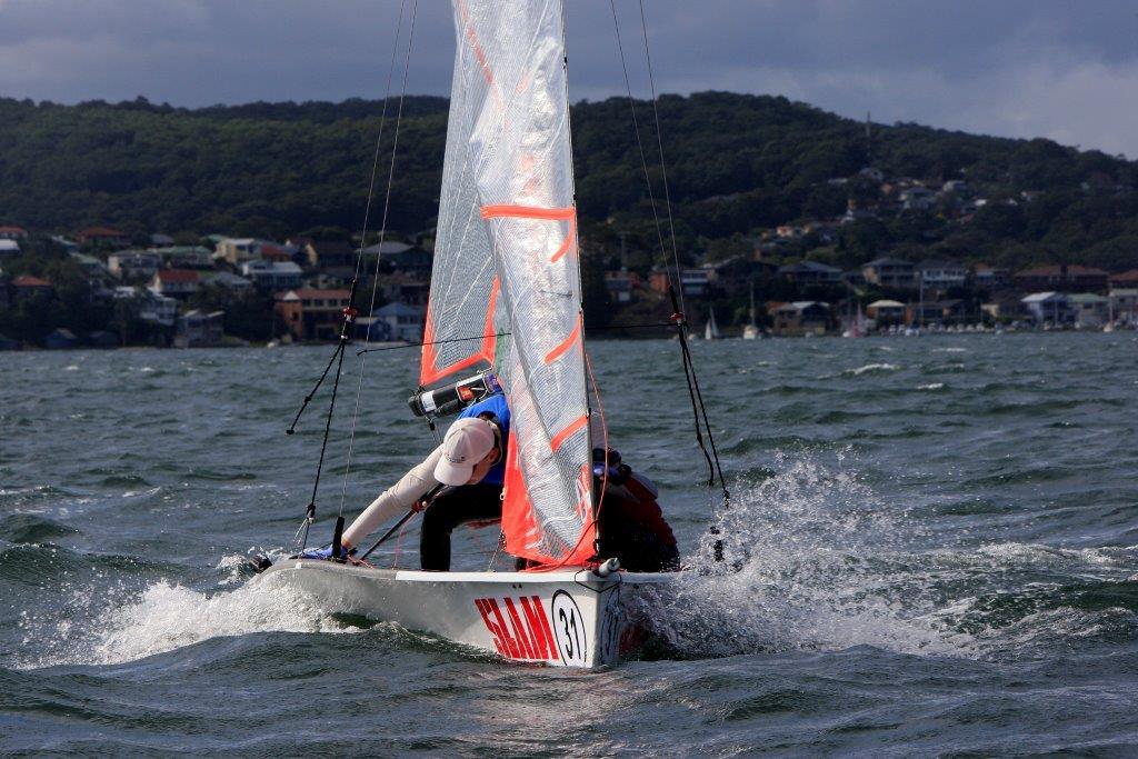 Jess Grimes sailed well in Race 2 © Chris Munro - Red Hot Shotz Spors Photography https://www.flickr.com/people/redhotshotz/